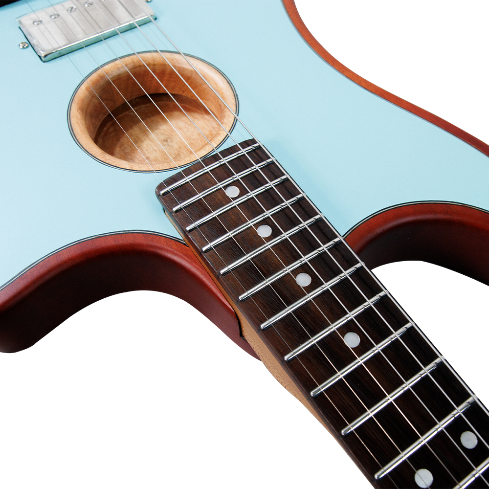 KAZUKI HYBRID GUITAR ACOUSTACASTER ST-01