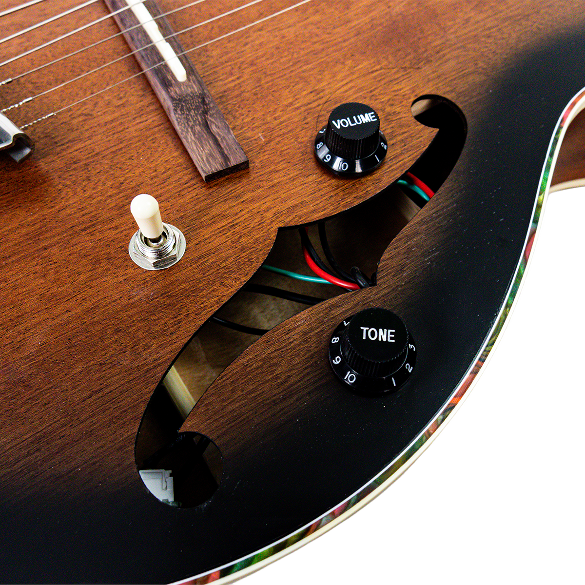 Kazuki HJ03 Hybrid Guitar Jazz Hollow Body