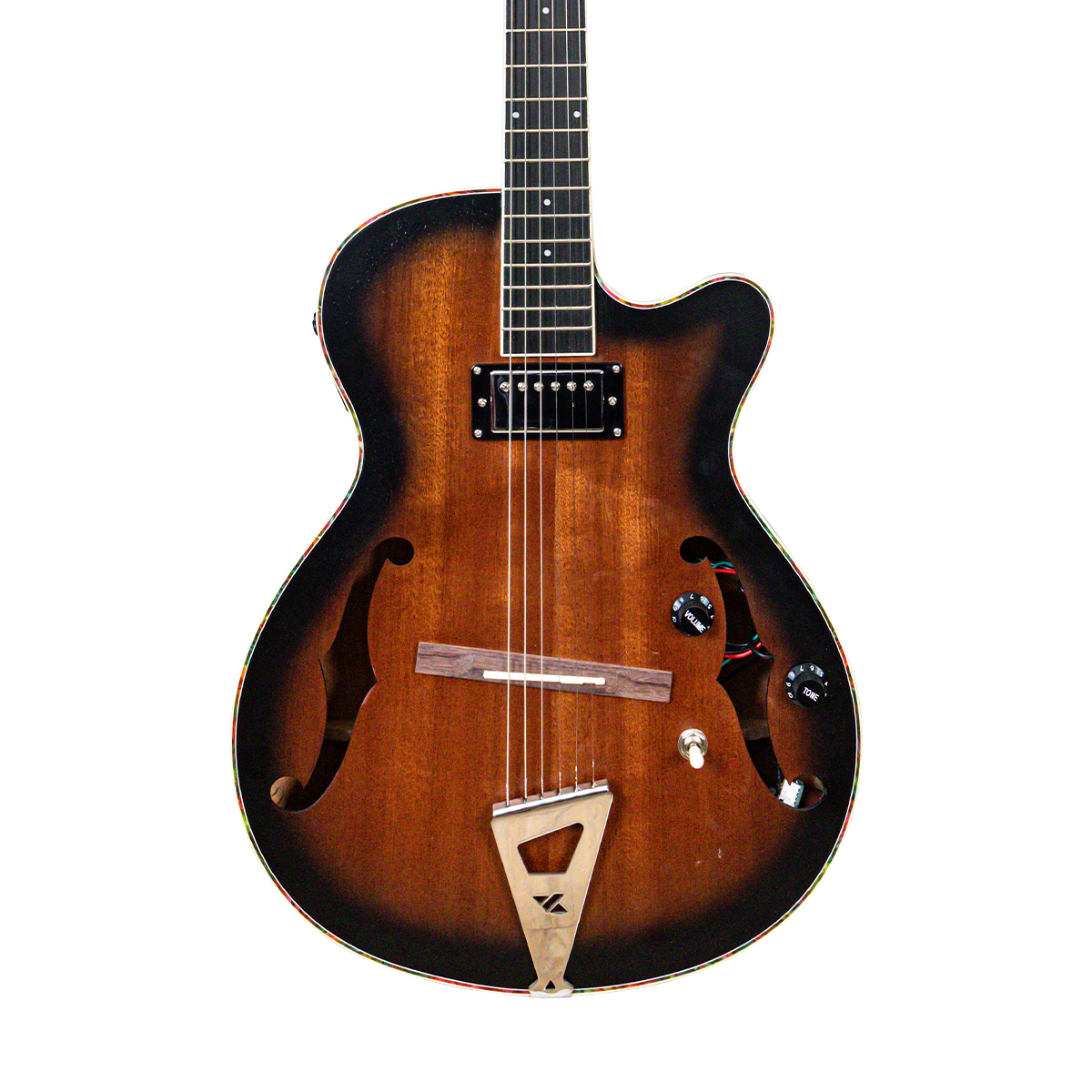 Kazuki HJ03 Hybrid Guitar Jazz Hollow Body