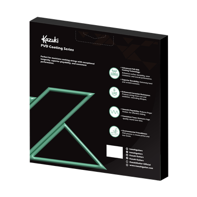 KAZUKI PVD COATING SERIES PHOSPHOR BRONZE ACOUSTIC GUITAR STRING 10-47