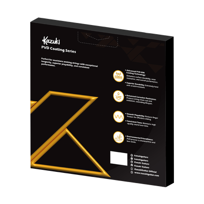 KAZUKI PVD COATING SERIES PHOSPHOR BRONZE ACOUSTIC GUITAR STRING 11-52