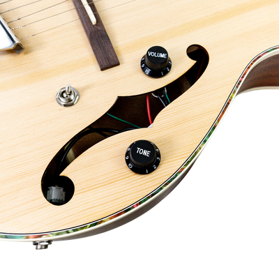 Kazuki HJ03 Hybrid Guitar Jazz Hollow Body