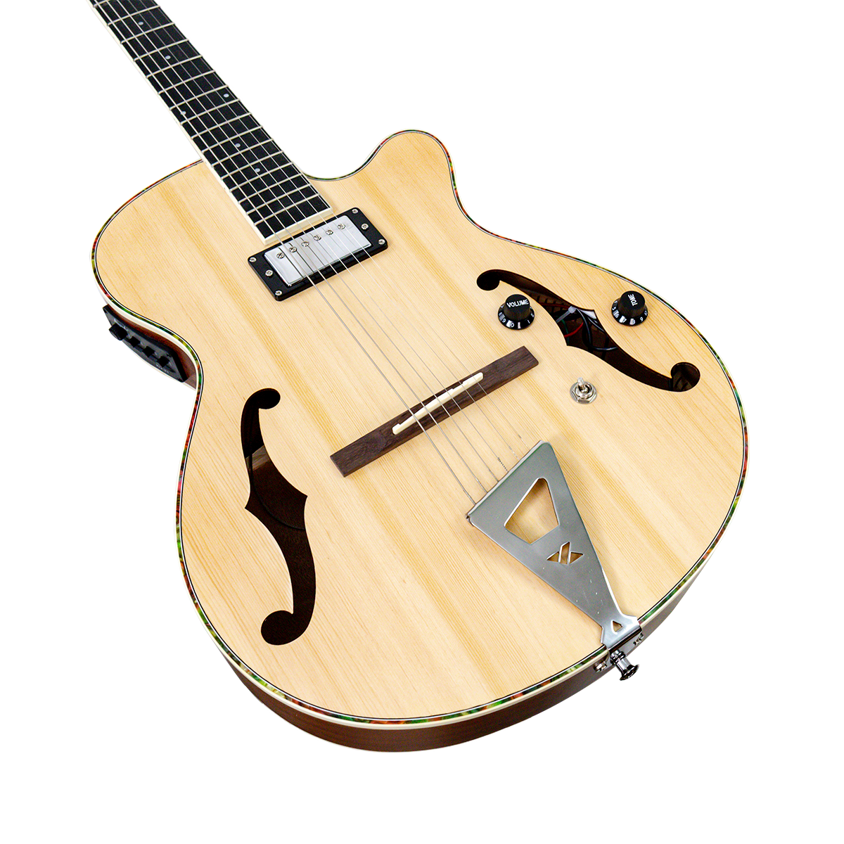 Kazuki HJ03 Hybrid Guitar Jazz Hollow Body