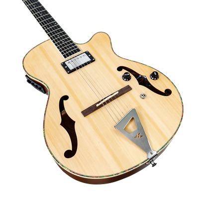 Kazuki HJ03 Hybrid Guitar Jazz Hollow Body