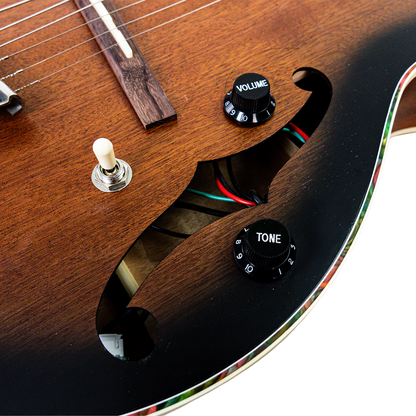 Kazuki HJ03 Hybrid Guitar Jazz Hollow Body