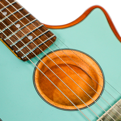 KAZUKI HYBRID GUITAR ACOUSTACASTER ST-01