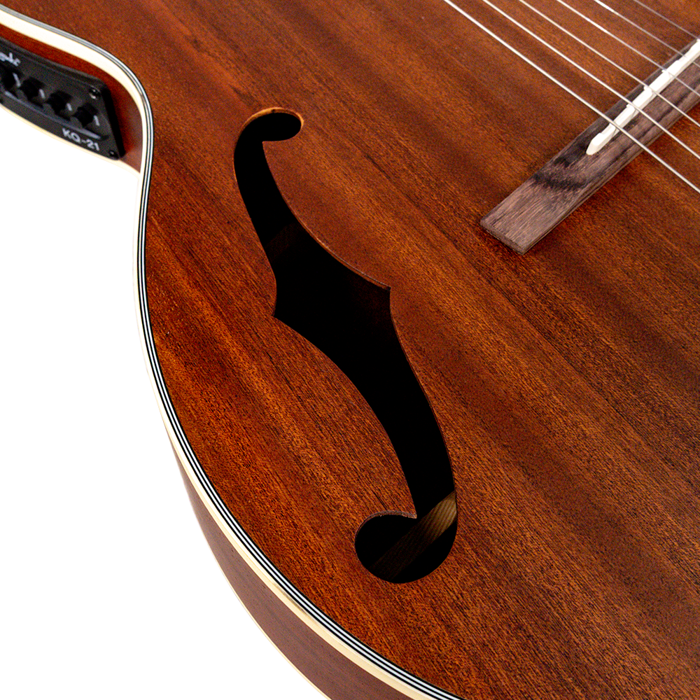 Kazuki HJ01 Hybrid Guitar Jazz Hollow Body